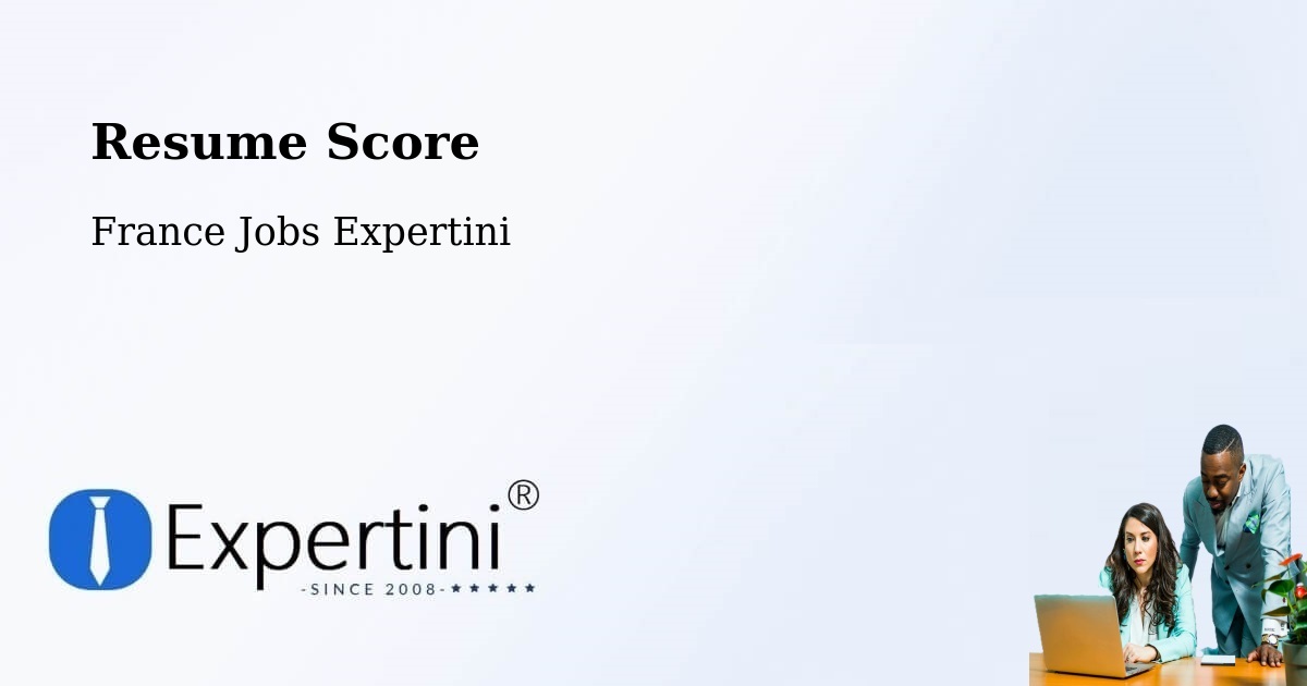 Resume Score & Job Description Match Tool – Sorgues - France Jobs Expertini